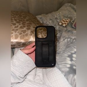 Walli iPhone 14 Pro Wallet Case- black